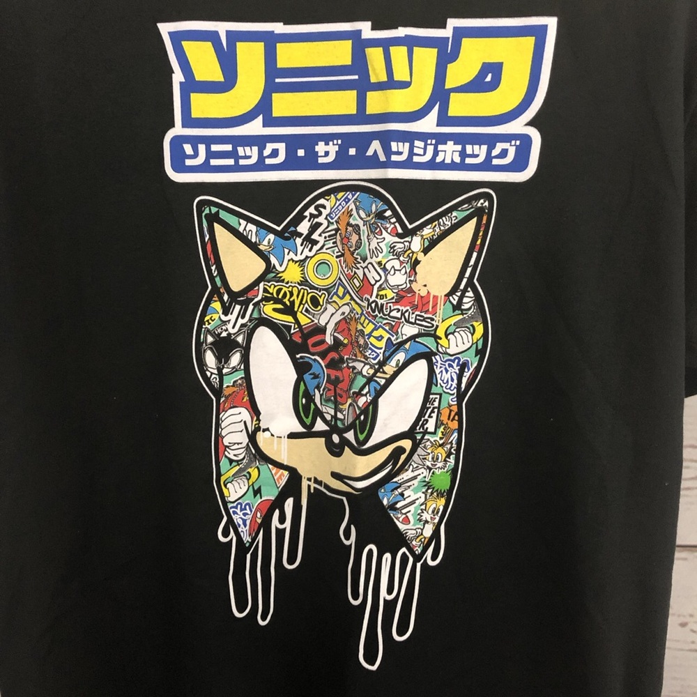 ❌🚫SOLD🚫❌Men’s SEGA Japan Sonic t-shirt - Picture 1 of 4